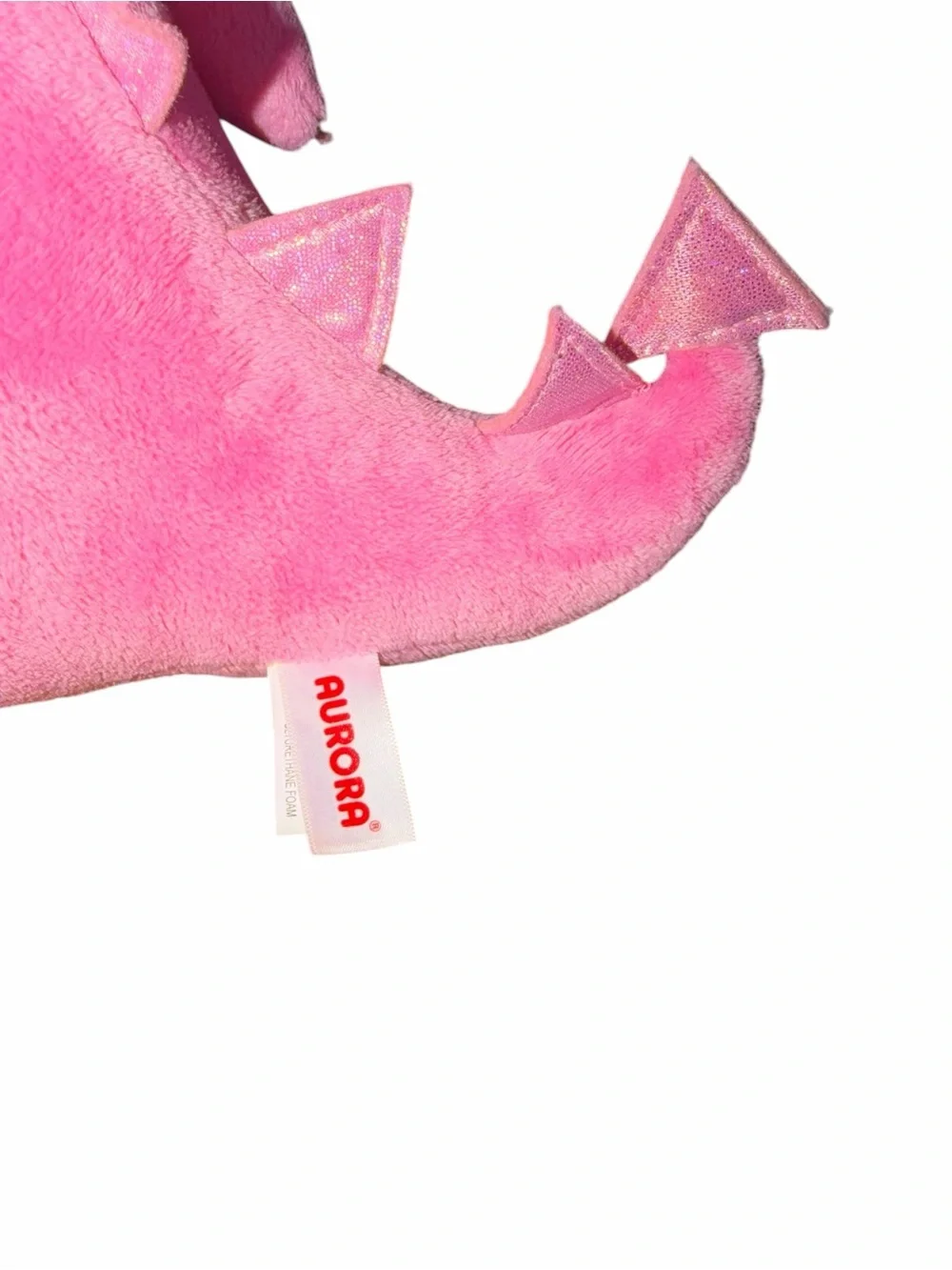 Aurora Sparkle Tales 12.5” Pink Plush Dahlia Dragon Stuffed Animal